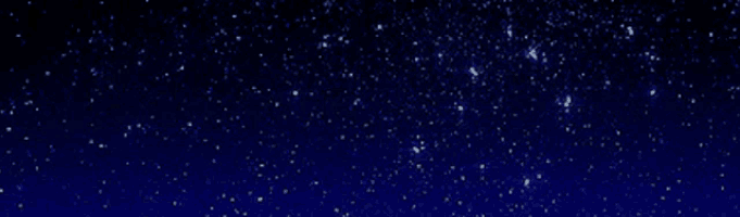 a night sky filled with lots of stars and a blue background