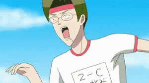 学園はんさむ　運動会　青春　高校　スポーツ　マラソン GIF - Gakuen Handsome Anime Running GIFs