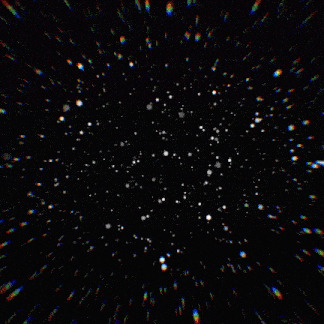 a black background with a few spots of white on it