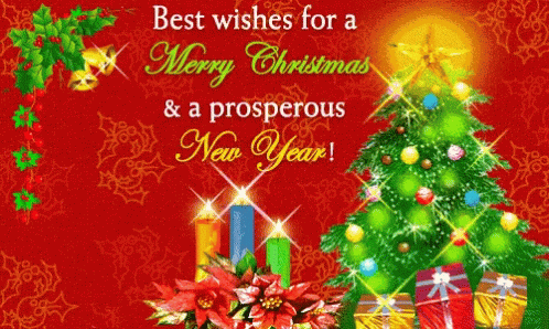 Merry Christmas Prosperous GIF - Merry Christmas Prosperous New Year GIFs