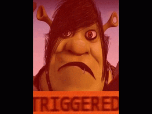 Emo Shrek GIF - Emo Shrek Triggered GIFs