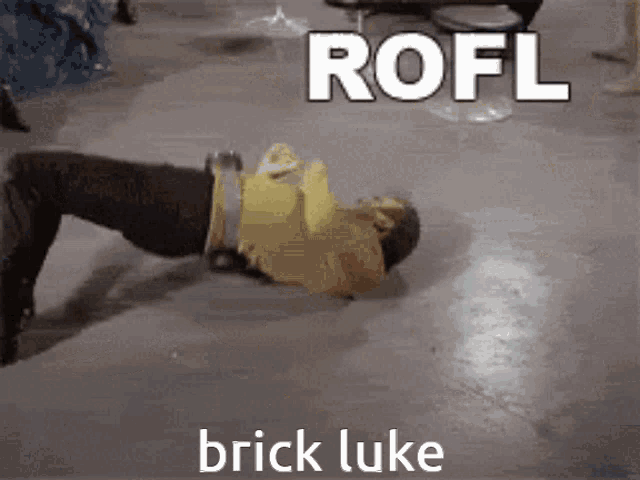 Brick Luke Rofl GIF - Brick Luke Rofl Laughing GIFs