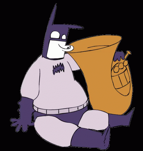 Bat-tuba GIF - Bat Tuba Tuba Batman GIFs