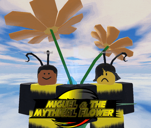 miguel and the mythical flower is a video game with two characters
