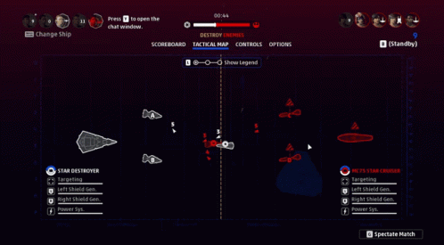 Star Wars Squadrons Fleet Battles GIF - Star Wars Squadrons Fleet Battles Tactical Map GIFs