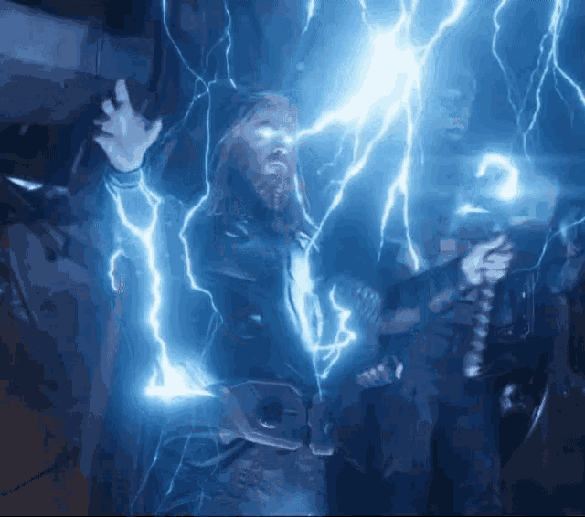 Thor Thunder GIF - Thor Thunder Marvel GIFs
