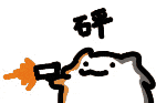 a drawing of a cat holding a gun with flames coming out of it .