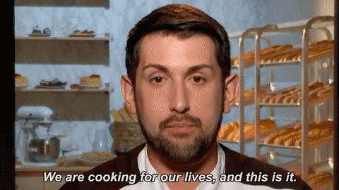 Life On The Line GIF - We Are Cooking For Our Lives And This Is It This Is It GIFs