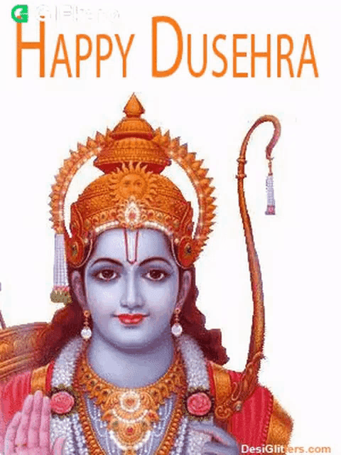 Happy Dussehra Gifkaro GIF