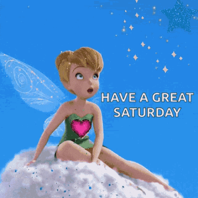 Tinkerbell Love GIF - Tinkerbell Love Have A Great Saturday GIFs
