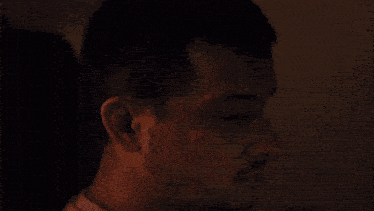 a man with blood coming out of his face