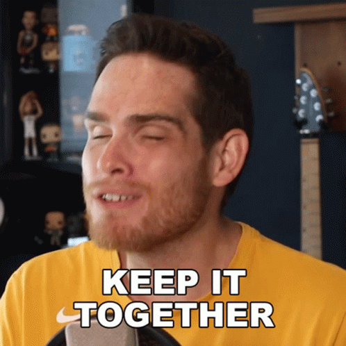 Keep It Together Sam Johnson GIF - Keep It Together Sam Johnson Stay Composed GIFs