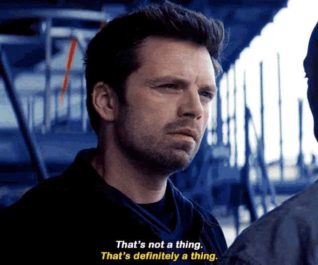 a man says that 's not a thing . that 's definitely a thing .