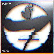 a picture of a smiley face with the words play at the bottom