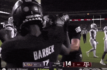 a football game is being played between lsu and us alabama