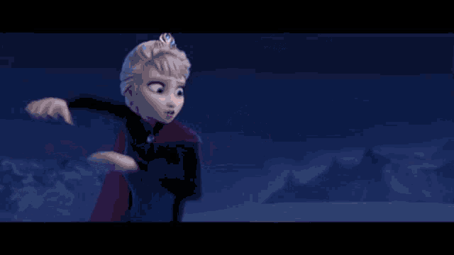 a close up of a cartoon character with a cape