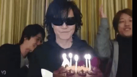 Birthday Cake Blow Candle GIF - Birthday Cake Blow Candle X Japan GIFs