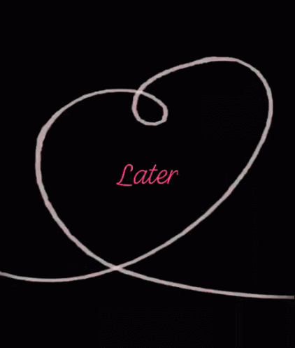 Later Love You GIF - Later Love You Heart GIFs