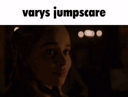 a blurred image of a man and woman with the words varys jumpscare above them