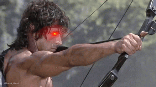 Rambo Lasereyes GIF - Rambo Lasereyes Patrick_blake1 GIFs