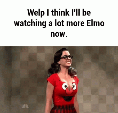 Watching Elmo A Lot More Now Jiggle GIF - Watching Elmo A Lot More Now Jiggle Elmo GIFs