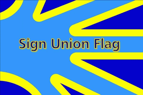 Sign Union Flag Sign Languages GIF - Sign Union Flag Sign Languages Langue De Signes GIFs