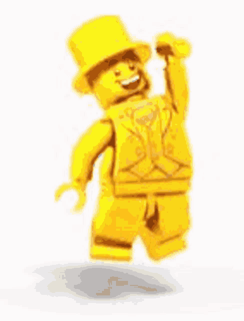 Lego Mr Gold GIF - Lego Mr Gold Series10 GIFs