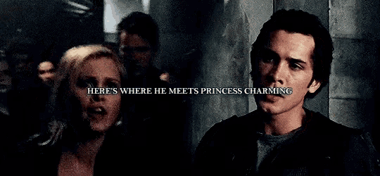 Bellarke The100 GIF