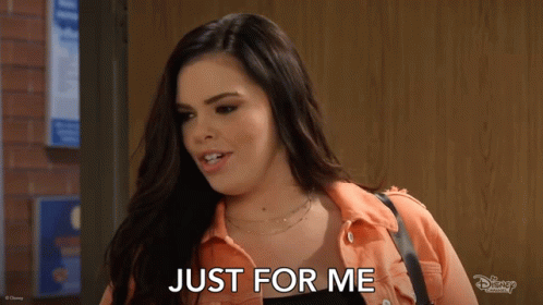 Just For Me Lou Hockhauser GIF - Just For Me Lou Hockhauser Bunkd GIFs