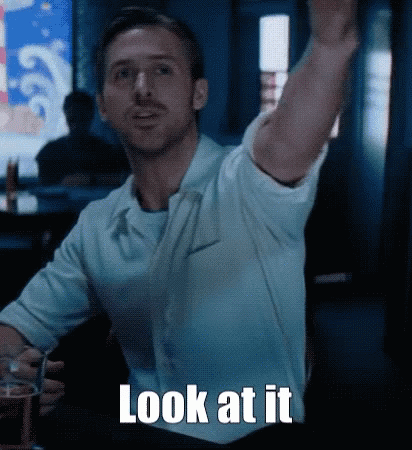 Ryan Gosling La La Land GIF - Ryan Gosling La La Land Look At It GIFs