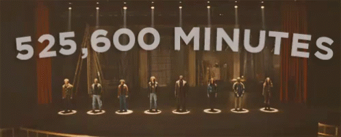 525600 Minutes GIF - Seasons Of Love Play 525600minutes GIFs