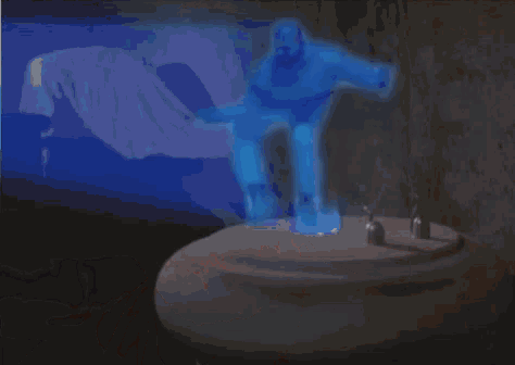 Star Wars Hologram GIF - Star Wars Hologram Drake GIFs