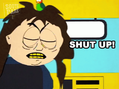 Shut Up Veronica Crabtree GIF - Shut Up Veronica Crabtree South Park GIFs
