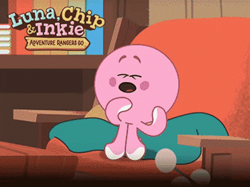 Luna Chip Inkie Sick GIF - Luna Chip Inkie Sick Sick Day GIFs