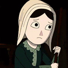 a cartoon of a woman wearing a white hat