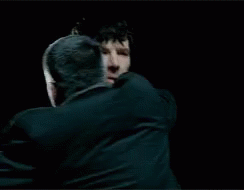 Sherlock Hug GIF - Sherlock Hug Benedict Cumberbatch GIFs