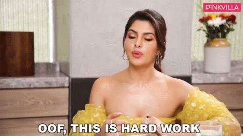 Oof This Is Hard Work Jacqueline Fernandez GIF - Oof This Is Hard Work Jacqueline Fernandez Pinkvilla GIFs