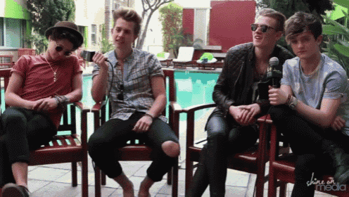 The Vamps GIF - The Vamps Interview GIFs