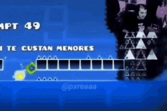 a screenshot of a video game with the number 49 on the top