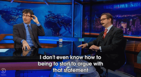 I Just....I Can'T....Just No GIF - Thedailyshow Johnoliver Johnhodgman GIFs