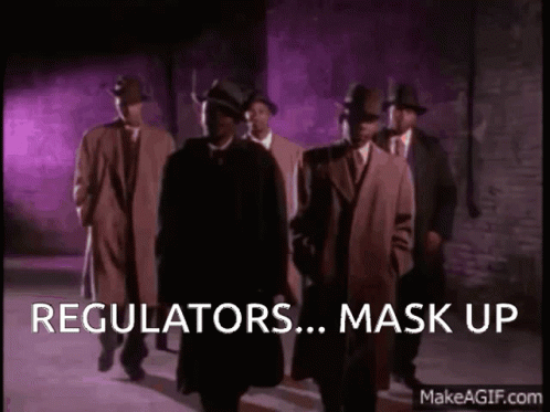 Regulators Warren G GIF - Regulators Warren G Mask Up GIFs