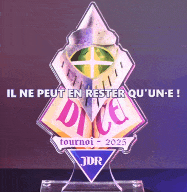 a plaque that says tourney 2025 on it
