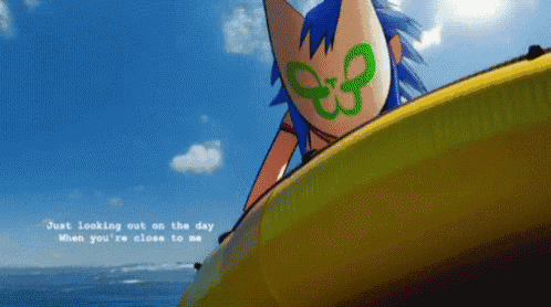 a picture of a girl with a green butterfly on her back and the words just looking out on the day