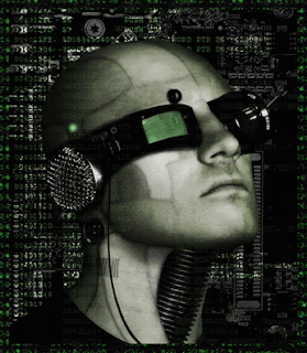 Cyberspace Head GIF - Cyberspace Head Collage GIFs