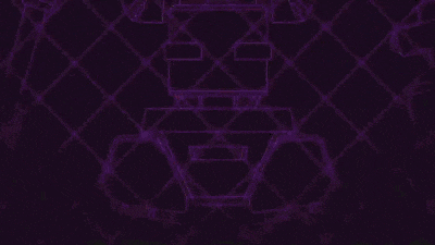 a glowing circle on a purple background with a purple background