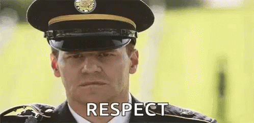 Respect Davis Boreanaz GIF - Respect Davis Boreanaz Salute GIFs