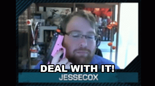Jesse Cox Deal With It GIF - Jesse Cox Deal With It Sunglasses GIFs