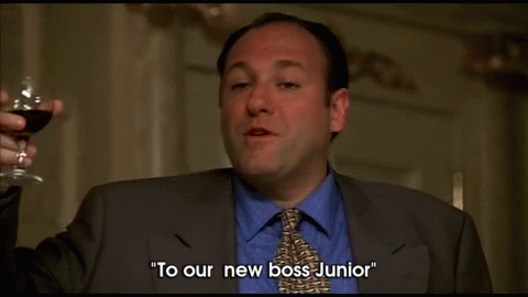 Sopranos: Junior Becomes New Boss GIF - To Our New Boss Mob Sopranos GIFs