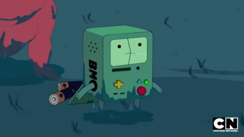 Done With Life GIF - Bmo Adventure Time Tired GIFs