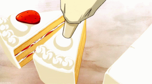 Cake Anime GIF - Cake Anime Sweets GIFs